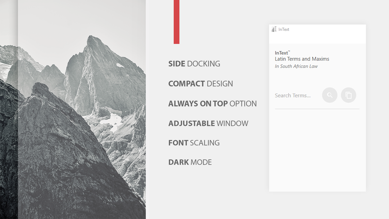 Compact Design -Free Legal Latin Dictionary